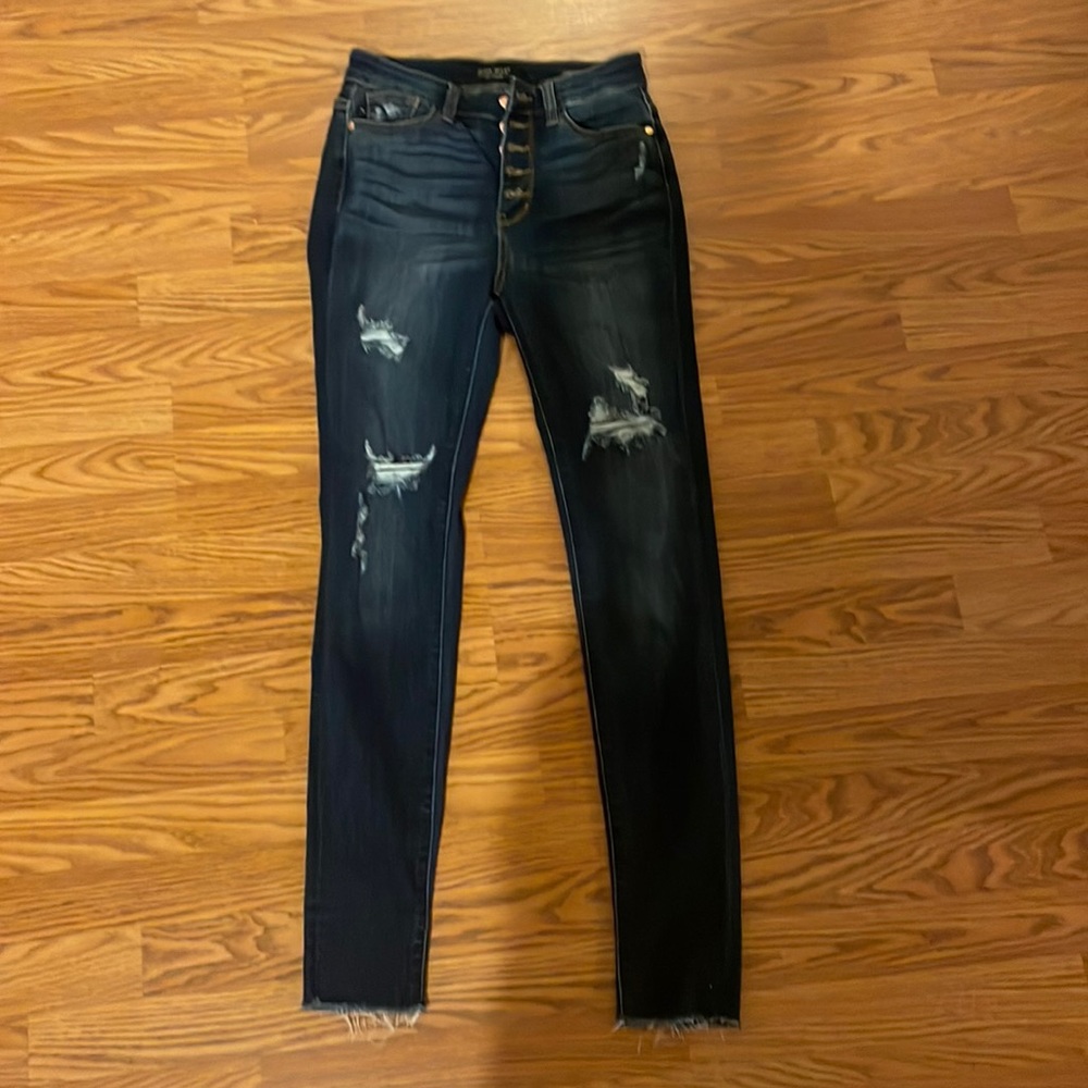 Ripped Holes Judy Blue Jeans